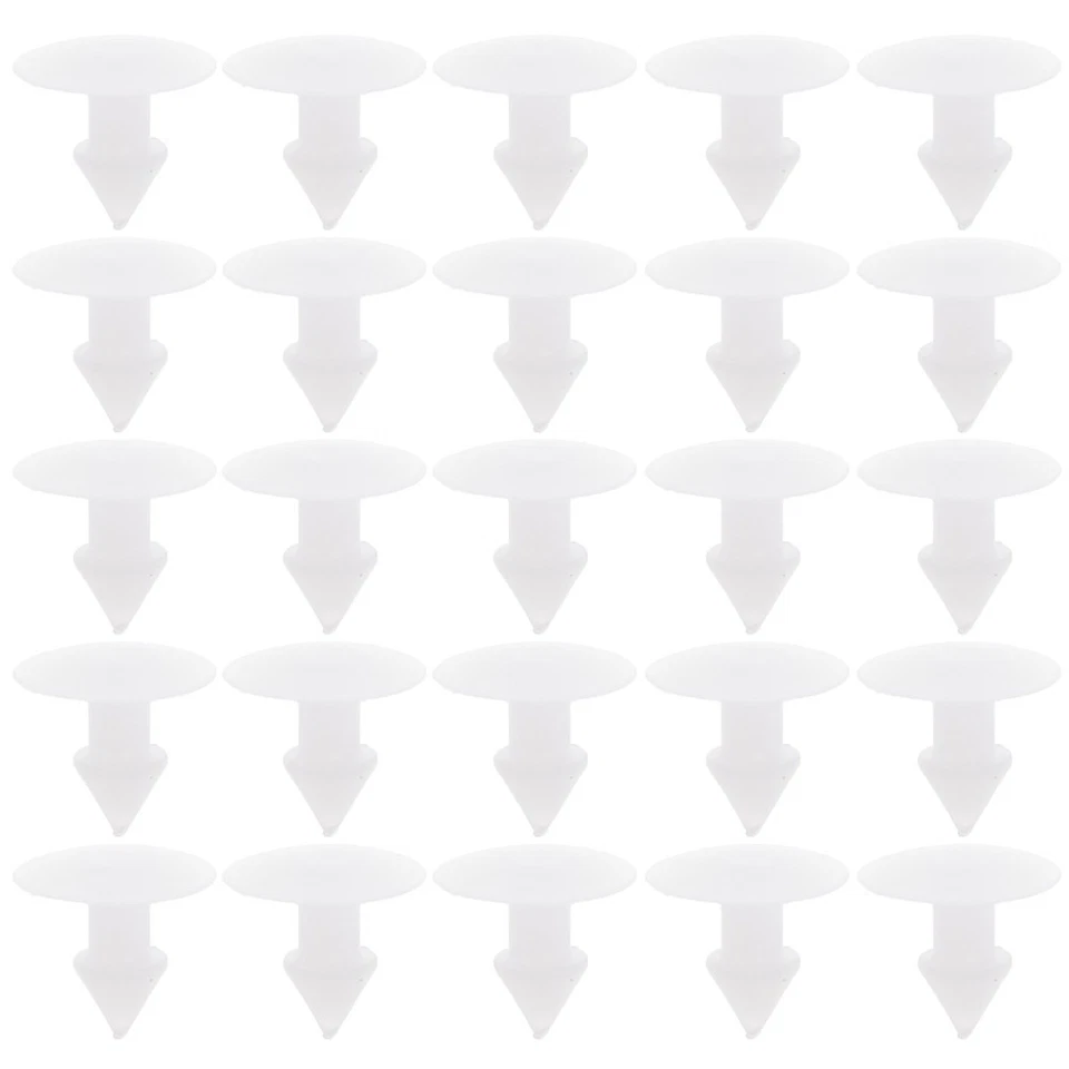 50 Pcs Rivetti Plastica in Accessori Per Cappelli Da Di Sicurezza - Immagine 3 di 4