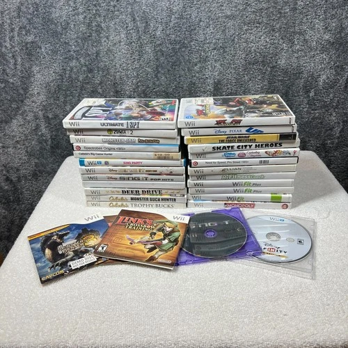Wii Game Bundle Lot of 29 Video Games Sports Bulk Wholesale