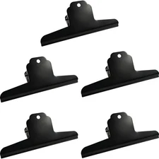 Large Metal Bulldog Clips 5 PCS Extra Large Jumbo 7 Inch Giant Binder Clips f...