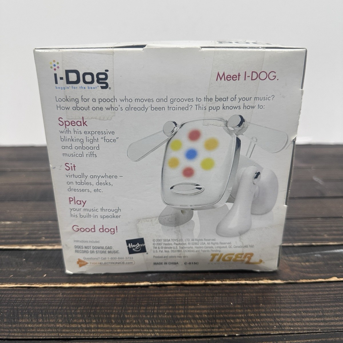 Tiger i-Dog Pup White Electronic Interactive Pet Toy 2007 | eBay