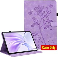 Case for Samsung Galaxy Tab A11 / Tab A9 8.7-Inch, Multi-Angle Viewing Leather C
