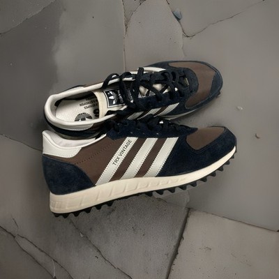 adidas TRX Vintage Men's Sneaker Suede Textile Brown Black White