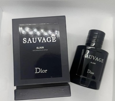 Dior Sauvage Elixir Spray 3.4 fl oz Regular Size Men's Fragrance