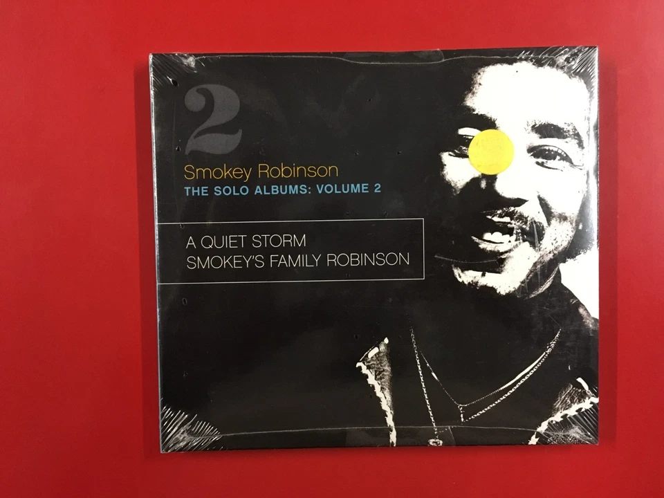 SMOKEY ROBINSON:SOLO ALBUM V.2 (QUIET STORM+SMOKEY FAMILY)*CD BRAND NEW S.SEALED - Imagen 1 de 4