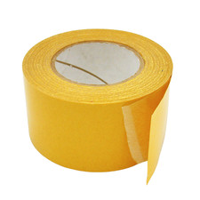 JVCC Double-Sided Tissue Tape Acrylic Adhesive DCT-44A : 3 in. x 55 yds. Whi