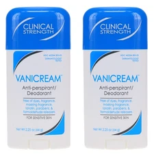 Vanicream Anti-Perspirant Deodorant 2.25 oz 2 Pack
