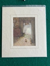 Beatrix Potter Four Mounted Prints Published in  The Fairy Caravan 1952