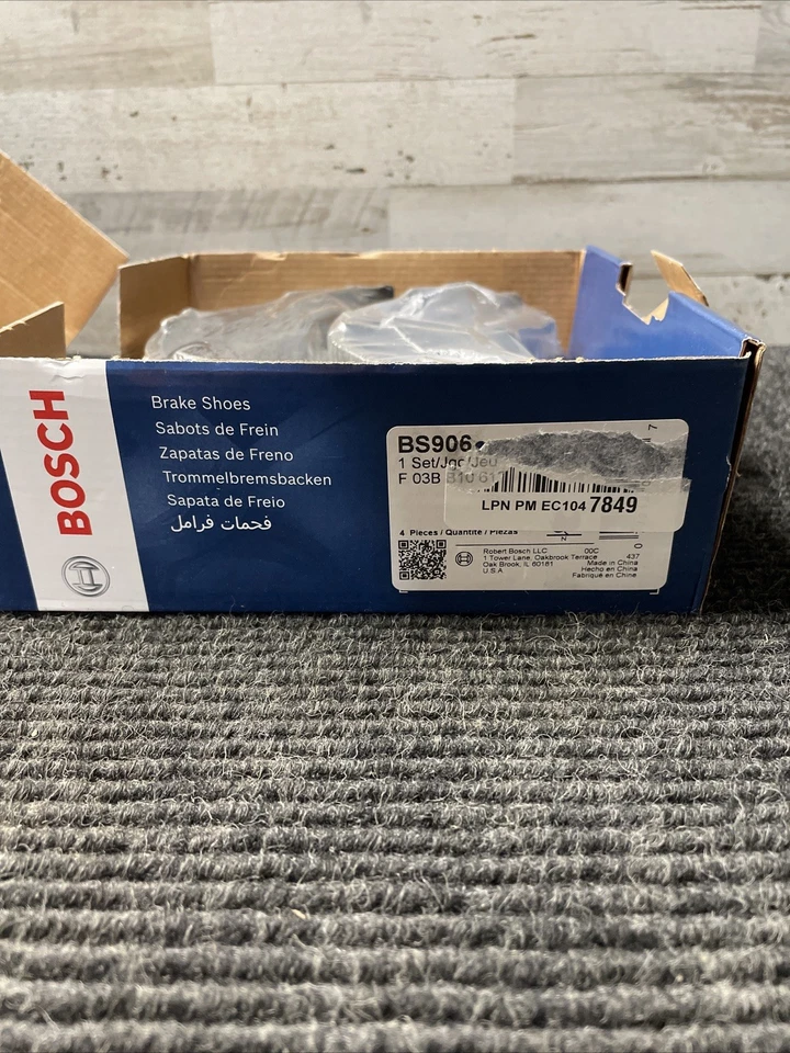 Sapata de freio de estacionamento Bosch BS906 - Imagem 3 de 4