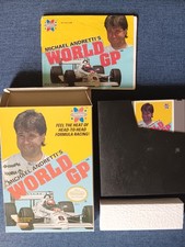 Michael Andretti's World GP (American Sammy, 1990) w/ Box & Manual ~ Working