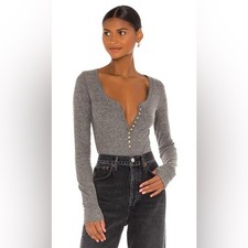 Free People Intimately Dylan Thermal Bodysuit Size Medium