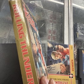 Nintendo NES Rolling Thunder (Tengen, 1986) Box Manual