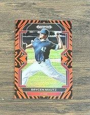 Brycen Mautz #d /99 Tiger Stripes - 2022 Panini Prizm Draft - #PDP59 Cardinals