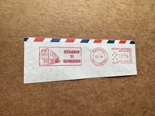 Netherlands Antilles 1989 Meter Cut-Piece+PB-GB 6300 Model#7+Kurason Di Komersio