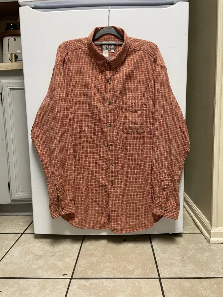 VINTAGE THE TERRITORY AHEAD MEN'S BUTTON DOWN PLAID SHIRT SIZE XXL - Image 2 of 4