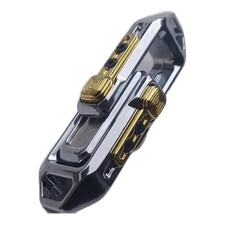 Heavy Duty Relative Lock Push Fidget Slider Stress Relief Toy, Metal Rocket E...