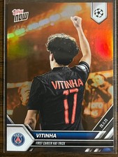 2025-26 UEFA UCL Topps NOW #56 Vitinha Paris Saint-Germain ORANGE 22/25