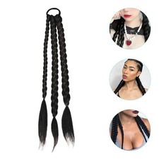 Braided Ponytail Extension Long Braid Extensions Synthetic Hair Piece for Women