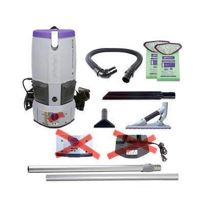 PROTEAM 1076420 GoFree Flex Pro II Backpack Vacuum, NO BATTERY OR CHARGER