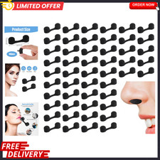 100 Pieces Nose Plug Filter Disposable Nose Dust Filters Nostril Filters Spray