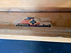 National School Natural Slate Chalk Board Slatington Easel Rotating Picture Vtg — photo 6