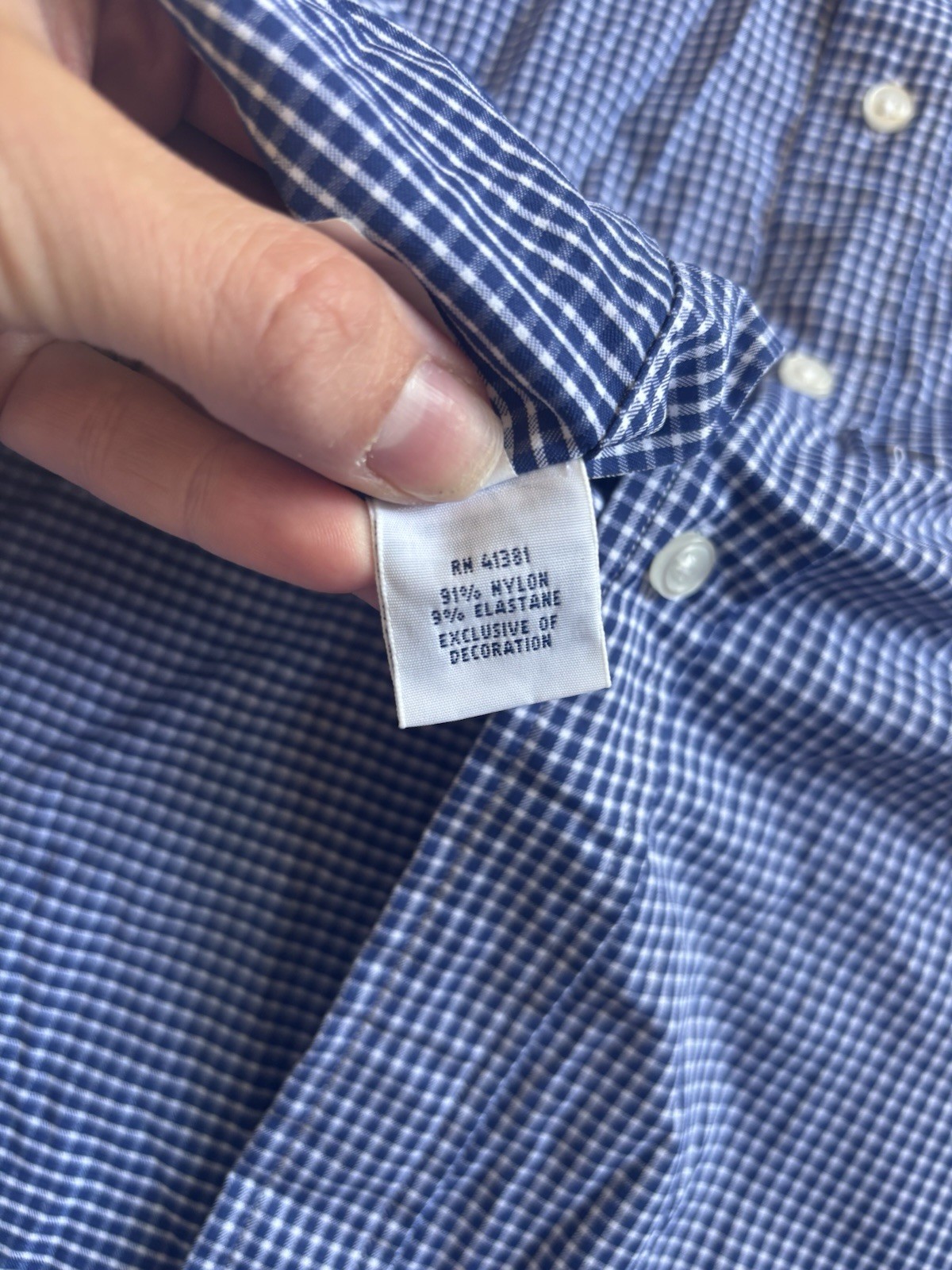 Ralph Lauren Performance Button Up Checkered Plai… - image 5