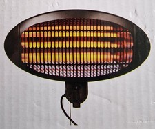 ❤️ La Hacienda Wall Mounted Quartz Garden Patio Electric 2000W IP34 Rated Heater