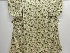 7659975: JAPANESE KIMONO / ANTIQUE KIMONO / FLOWER