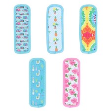 5PCS Anti-cold Covers Practical Printed Ice Bag Sleeves (Mixed Style)