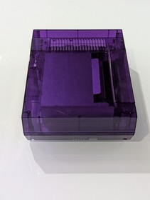 Transparent Clear Purple Nintendo NES Video Game Console NES-001 with UV LED