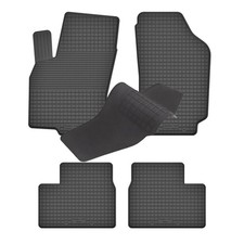 Universelle Fußmatten Gummimatten mit Tunnelmatte für Alfa Romeo 156 1997 - 2007
