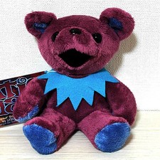Grateful Dead Plush Toy Katie Mae Bear Bean Bear Purple 7 Inch Miscellaneous
