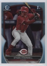 2023 Bowman Draft Chrome Sky Blue Refractor Ethan O'Donnell #BDC-56 16n9