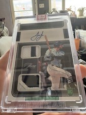 2022 Panini 3+2 Josh Lowe RPA Green 2/5 Nasty Patch