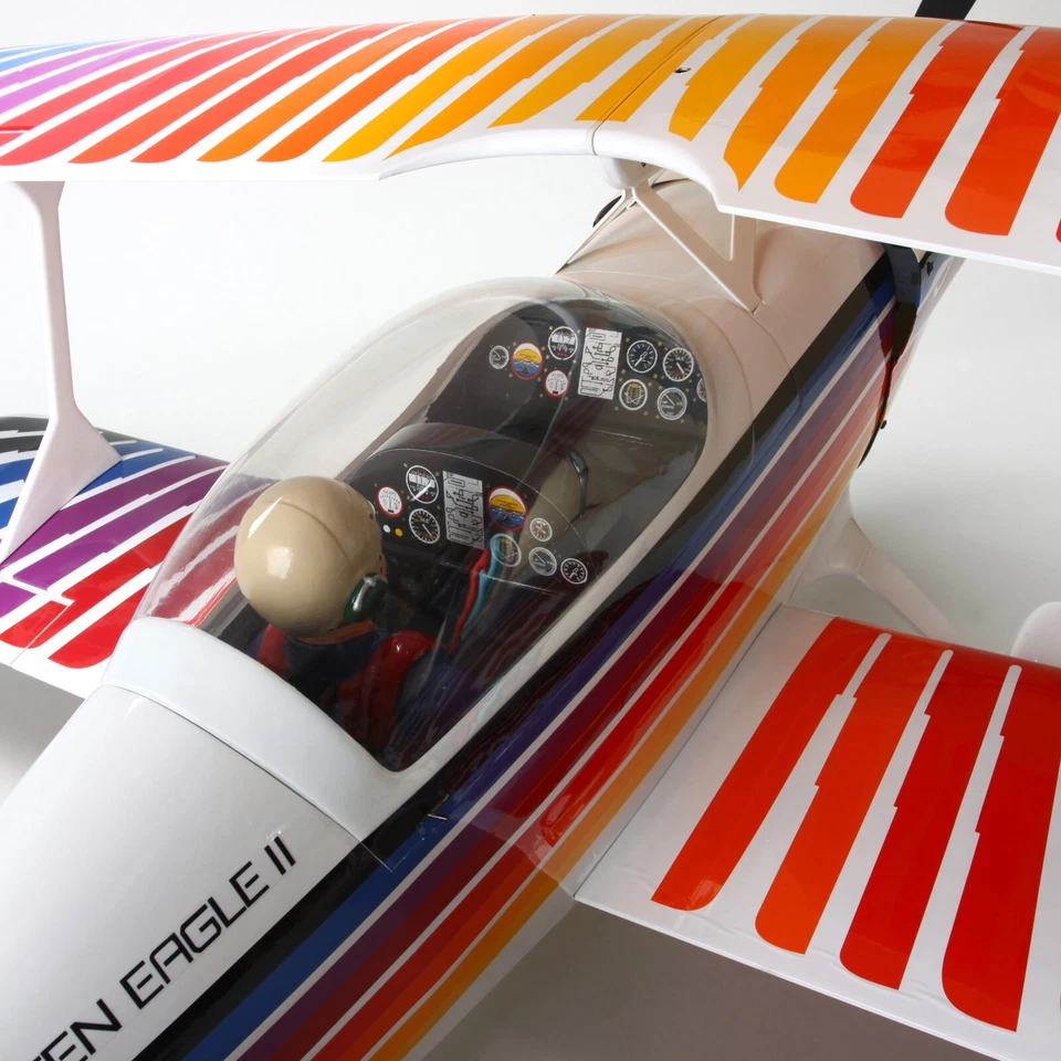 Hangar 9 Christen Eagle II 90 Size ARF HAN5010 RC Remote Control Airplane - Image 4 of 4