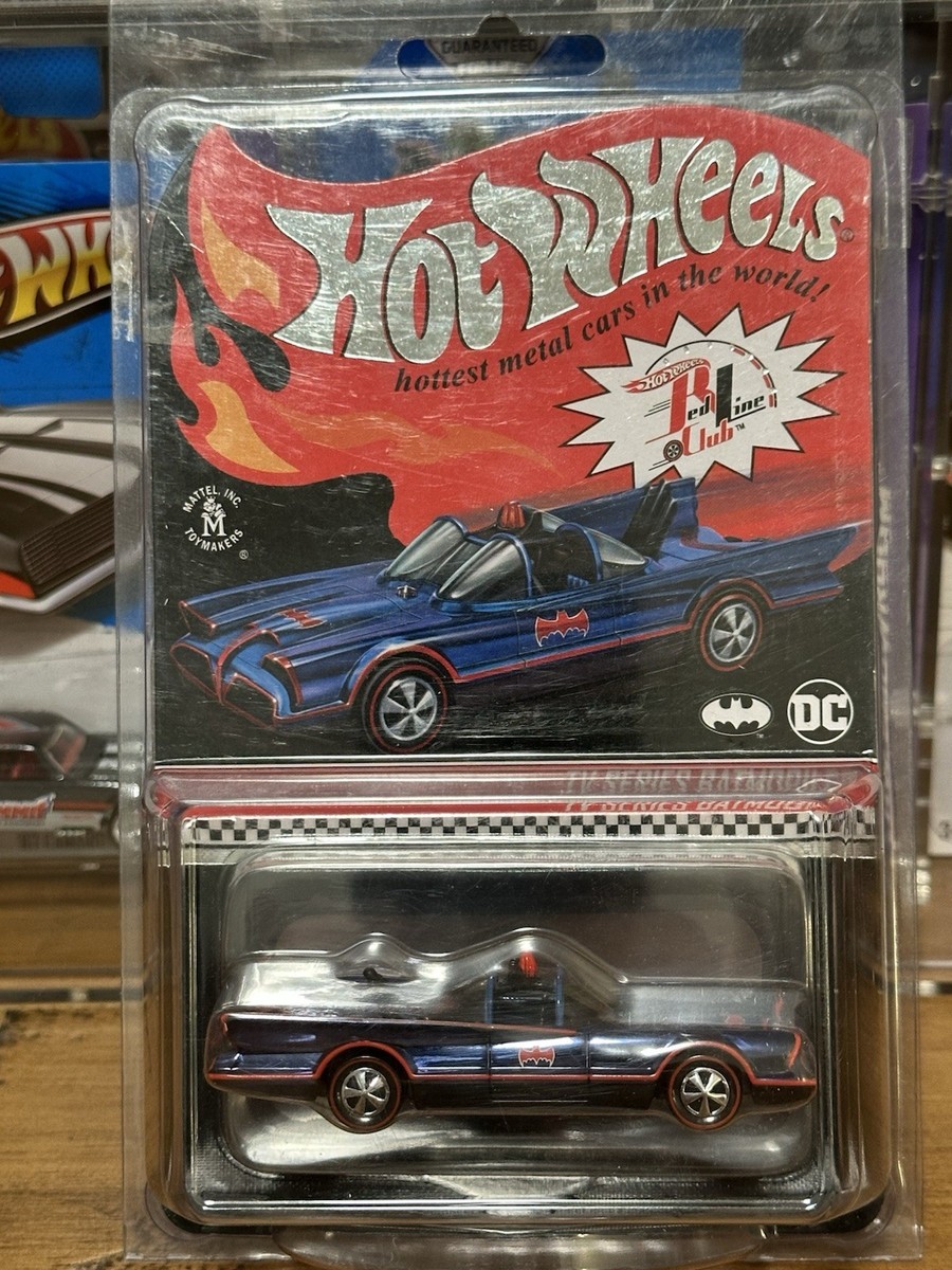 ホットウィール　RLC  TV SERIES BAT MOBILE Hot Wheels Batman TV Series Blue Batmobile RLC Redline Club