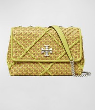 Tory Burch Kira Diamond woven small convertible shoulder bag NWOT