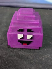 Grimace Egg McDonald  s A Minecraft Movie Adult Happy Meal TOY ONLY