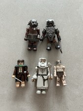 lotto 5 minimates lord of the ring art asylum 2004 frodo gandalf gollum uruk-hai