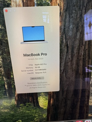 Apple MacBook Pro 14" (512GB SSD, M3 Pro, 18GB) Silver - MRX63B/A... - Afbeelding 7 van 9