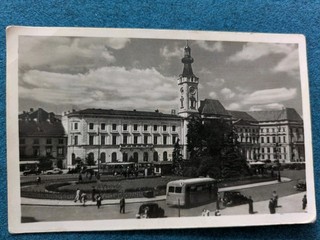 Postcard Warsaw City Hall Warsaw