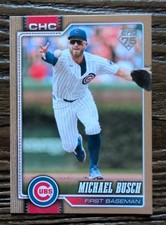 2026 Topps Series 1 - Michael Busch #348 Gold /2026