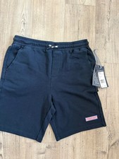 New boys L Vineyard Vines sun washed knit Jetty shorts in Navy
