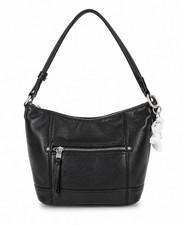 The Sak Sequoia Leather Hobo Bag Black Style 107136 NWT Shoulder Purse