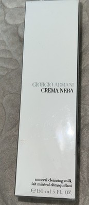 Giorgio Armani Crema Nera  Mineral Cleansing Milk 5 Fl. Oz.