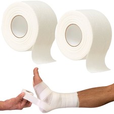 2 Pc Athletic Sports Tape Muscle Care Physio Therapeutic Latex Free 1.5" X 5 Yds