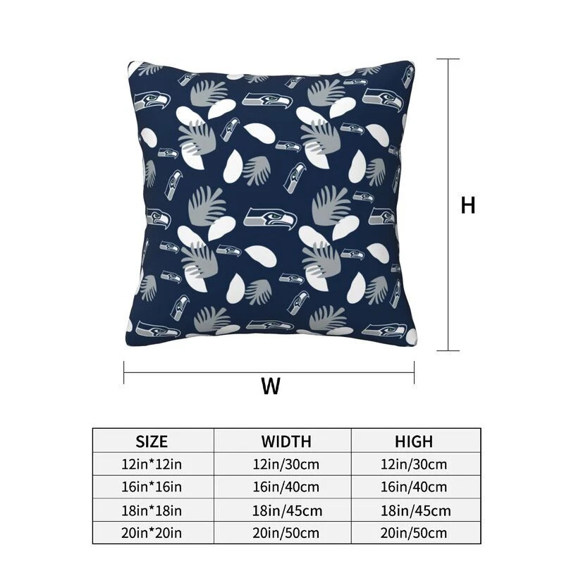 Seattle Seahawks Decorative Throw Pillow Covers