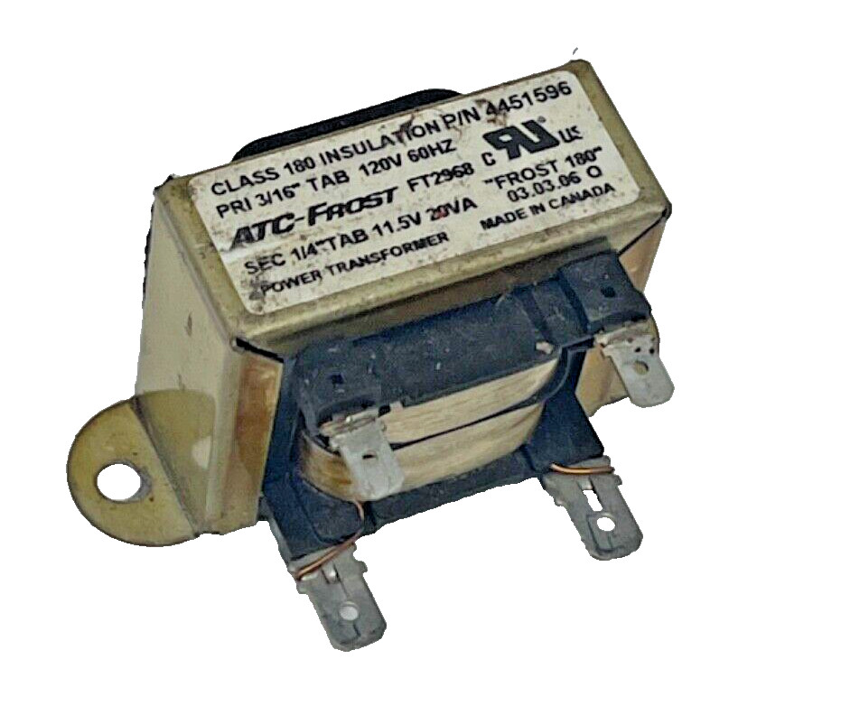 Whirlpool KitchenAid Oven Microwave Combo Transformer 4452104 9760588 WP9760588