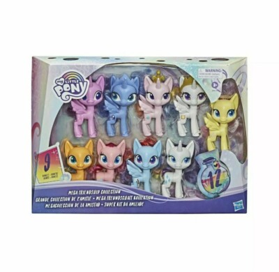 My Little Pony Mega Friendship Collection Figures Accessories Set NEW 