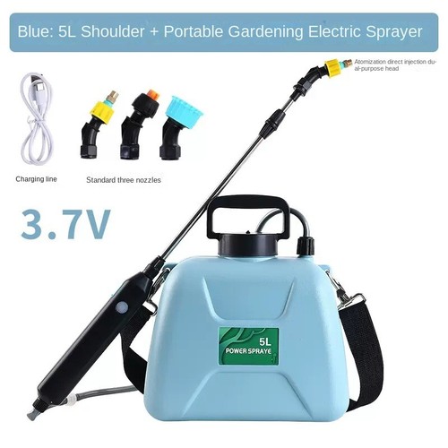 Electric Weed Sprayer Shoulder Type Garden Farm Pump Spray Rechargeable Battery - Picture 7 of 10