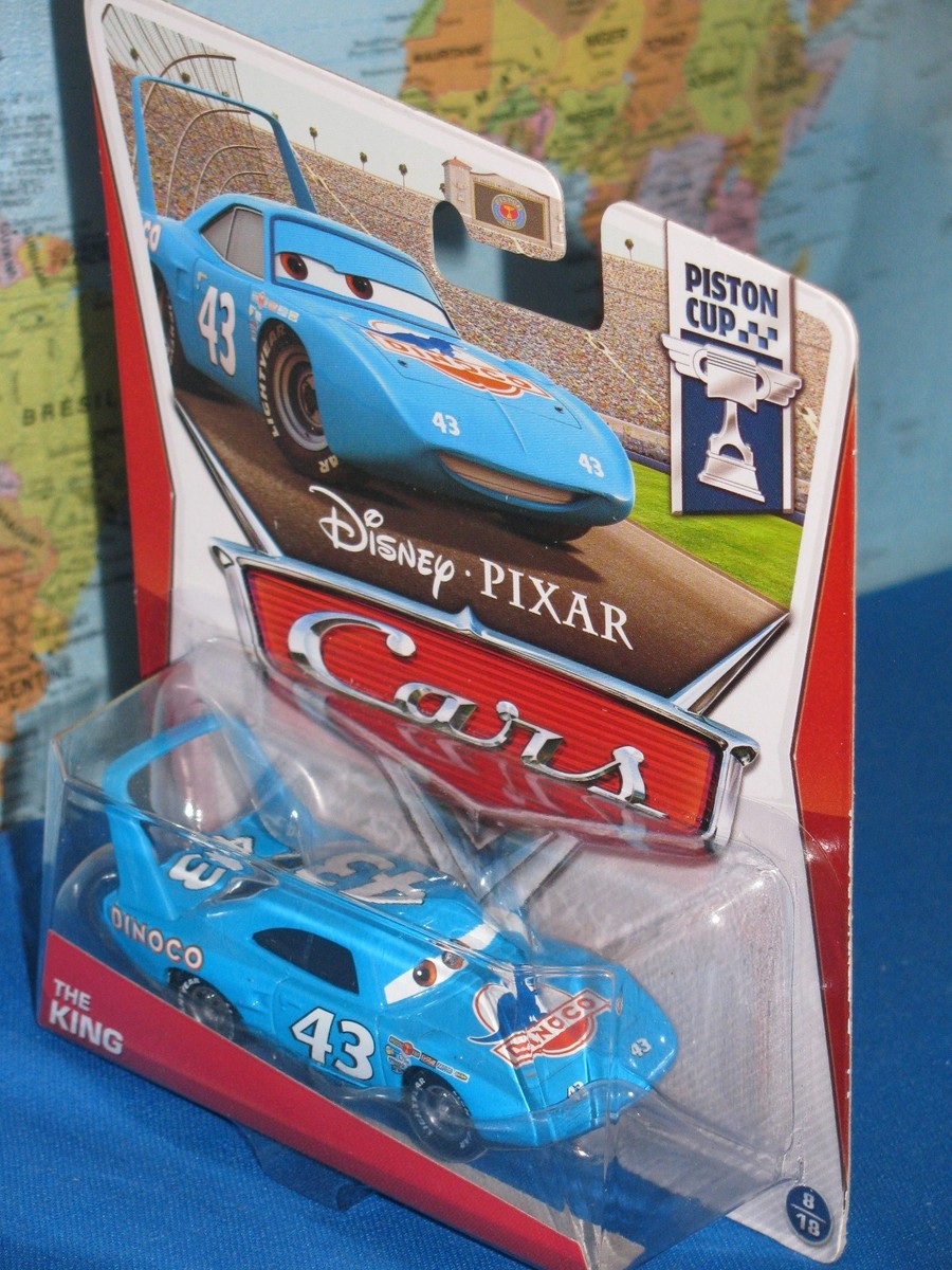 DISNEY PIXAR CARS THE KING DINOCO 43 PISTON CUP #8/18 ***BRAND NEW
